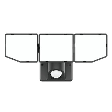 BELL LINK CL-SLM4KACBZ-3H 3-Head Security Light, 120 V, 35 W, LED Lamp, Daylight/Warm White, 4000 Lumens, Bronze Fixture