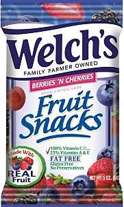 BERRY/CHERRY FRUIT SNACK 5OZ  