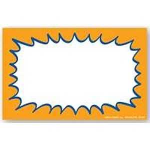 PRICE CARD STARBURST 3.5X5.5  
