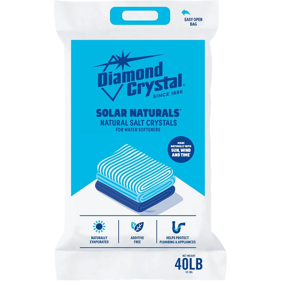 Cargill 100012411 Salt Crystal, 40 lb Bag, Solid, Halogen