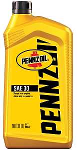 OIL MOTOR PENNZOIL 30WT QT    