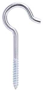 HOOK CEILING STL NO 3 BRT ZNC 