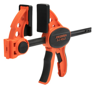 Pony E-Z HOLD Series 33406 Medium-Duty Expandable Bar Clamp, 400 lb, 6 in Max Opening Size, 3-3/8 in D Throat
