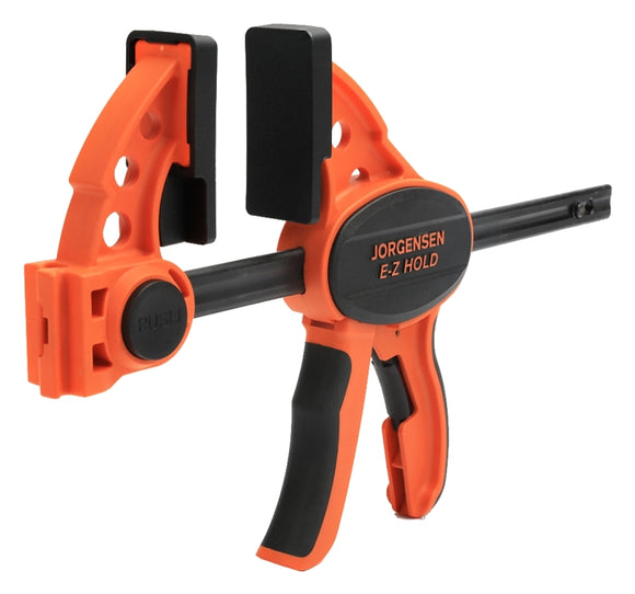 Pony E-Z HOLD Series 33406 Medium-Duty Expandable Bar Clamp, 400 lb, 6 in Max Opening Size, 3-3/8 in D Throat