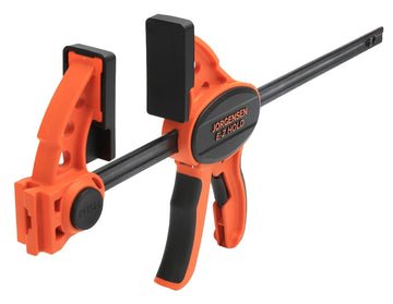 Pony E-Z HOLD Series 33412 Medium-Duty Expandable Bar Clamp, 400 lb, 12 in Max Opening Size, 3-3/8 in D Throat