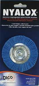 3"BLU FINE NYALOX MOUNTD WHEEL