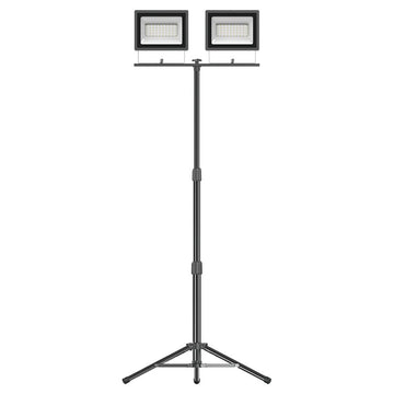 BELL LINK CL-TWL20K Work Light with Tripod, 120 V, 170 W, 2-Lamp, LED Lamp, 20,000 Lumens