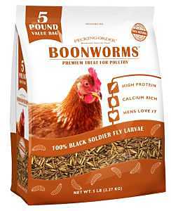 BOONWORMS TREAT POULTRY 5LB   