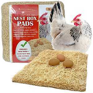 NEST BOX PAD WOOD FIBERS      