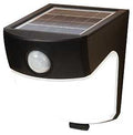 FLOODLIGHT SOLAR 2LED MOTN BLK