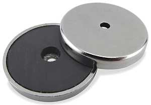 MAGNET BASE 1-1/2IN 15LB LIFT 