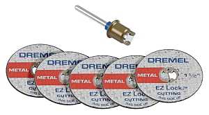 CUTOFF WHEEL MANDREL 1-1/2 IN 