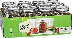 JAR CANNING MASON REG 1 PINT  