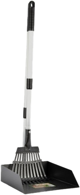Petmate 7066215 Poop Scoop, Steel Blade, Telescoping Handle