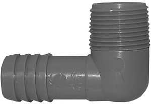 ELBOW POLY 3/4BARB X 3/4MPT   
