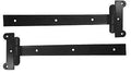 HINGE STRAP GATE STL BLK 12IN 