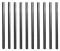 BALUSTER SQ STEEL BLK 26X3/4IN
