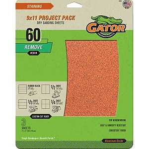 SANDPAPER GARNET 9X11IN COARSE