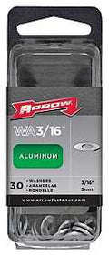 RIVET WASHER ALUM 30PK 3/16IN 