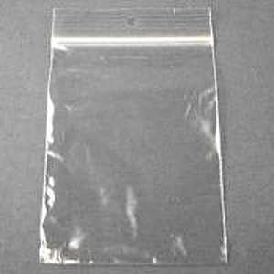 BAG PLASTIC WITH HANG HOLE 3X4