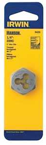 DIE HEXAGON 1/4IN-20NC STEEL  