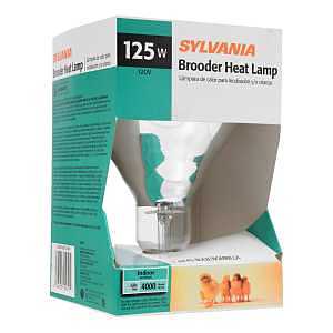 BULB BR40 INCAN HEAT125W 5K/HR