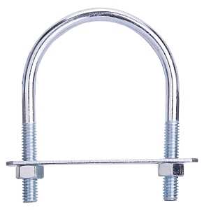 BOLT U STEEL 5/16X2.5X3.5 ZINC