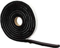 WEATHERSTRIP RUBR ADH 10FT BLK