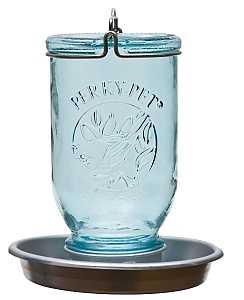 JAR GLASS MASON WATERER       