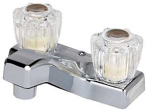 LAV FAUCET 2-HNDL CHROME      