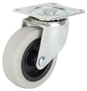 3IN TPR SWIVEL PLATE CASTER   