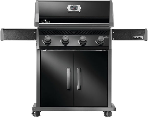 Napoleon Rogue 525 Series R525PK-2 Gas Grill, 48,000 Btu/hr BTU, Propane, 4-Burner, 525 sq-in Primary Cooking Surface