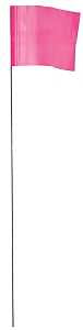 FLAG STAKE PINK 2.5X3.5X21IN  