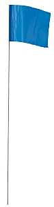 FLAG STAKE BLUE 2.5X3.5X21IN  