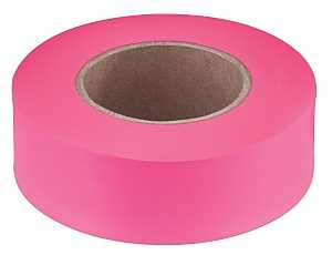 TAPE FLAGGING PINK 1IN X 200FT