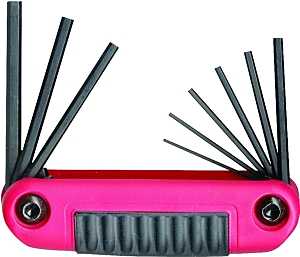 KEY HEX SET 9PC SAE ERGO-FOLD 