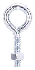 EYE BOLT STL 3/16X1-3/8IN ZINC