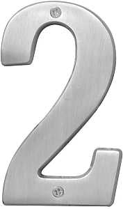 NUMBER HOUSE 2 SB 5IN SAT NKL 