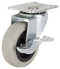 3IN TPR SWIVEL CASTER W/BRAKE 