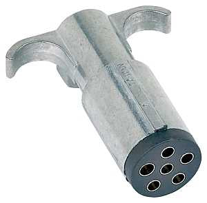PLUG  ROUND 6 POLE            