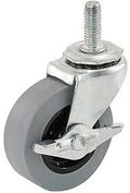 CASTER STEM TPR W/BRAKE 2IN   
