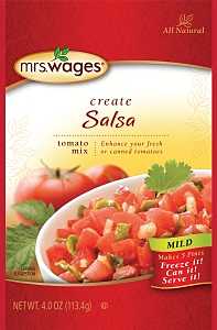 SALSA MIX MILD TOMATO 4OZ     