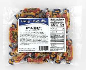 INDIV WRAP BIT-O-HONEY 5.5 OZ 