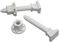 TOILET BOLT 2-3/8 OPN CAP NUT 