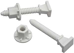 TOILET BOLT 2-3/8 OPN CAP NUT 