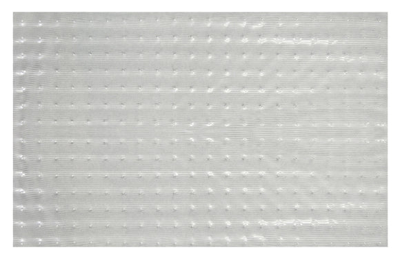 Multy Home 5310224EA Runner, 100 ft L, 27 in W, Solid Pattern, Vinyl Rug, Clear