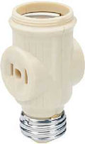 KEYLESS LAMPHOLDER IVORY 660W 