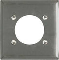 WALL PLATE 1G MTL CHRM 2-5/32 