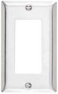 WALL PLATE 1GANG 1 DECO 302 SS