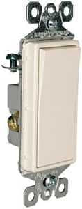 DECO SWITCH LT ALM 3W 15A 120V
